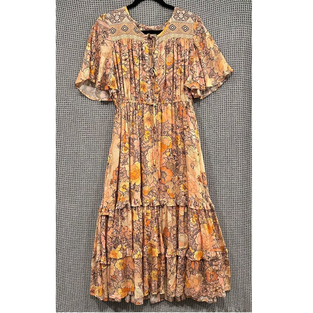 Spell & The Gypsy Collective Amethyst Garden Party Dress Boho Festival Floral S - Picture 11 of 12